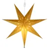 SALCAR 75cm LED Weihnachtsstern beleuchtet, 3D Papierstern Produktbild-Vorschau 3