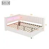 OKWISH Lit Banquette 140x200 cm - Lit avec Éclairage LED et Voir les images du produit 6