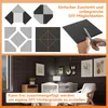LZQ sada 12 čtvercových akustických panelů 30x30x0,9 cm Náhled obrázku produktu 3