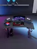 Scrivania - Scrivania da gaming 160x60x75 cm - Scrivania Anteprima dell’immagine prodotto 11