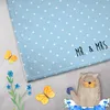Mr. & Mrs. Panda Handtuch Bären mit Blumenkranz - Blau Produktbild-Vorschau 3