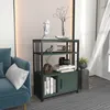 Skye Decor, Letos - Green, Black, Bücherregal, Grün, 100 % Produktbild-Vorschau 3