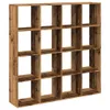 vidaXL Libreria in legno vecchio 137,5x29x137,5 cm Anteprima dell’immagine prodotto 1