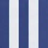 A close-up, full-frame shot of blue and white striped fabric. Produktbild-Vorschau