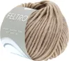 A ball of beige yarn with a label. Produktbild-Vorschau