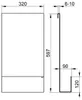 KEUCO KE Duschablage 24951, einhängbar, 320 x 600 x 90 mm, Produktbild-Vorschau 2