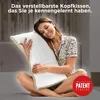 Vitapur Kopfkissen NEO cm aus Quer Geschnittener Memory Produktbild-Vorschau 8