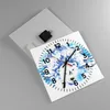 Wanduhr - Quadrat - Glasuhr - Bär Eis Winter Arktis - Produktbild-Vorschau 2