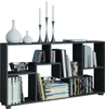 VCM my home Bücherregal Pintal schwarz 117,0 x 20,0 x 62,0 Produktbild-Vorschau 2