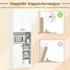 Kuchyňská skříňka COSTWAY 166 cm, bufetová skříňka se 3 Náhled obrázku produktu 5