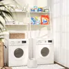 Toilettenregal Badregal Waschmaschinenregal, mit 2 Ablagen Produktbild-Vorschau 3