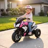 HOMCOM Elektro Kindermotorrad Elektromotorrad mit Musik, Produktbild-Vorschau 2