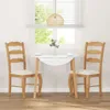 A dining set with two chairs and a table in front of a window. Anteprima dell’immagine prodotto