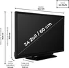 Toshiba 24WV3F63DA Fernseher 24 Zoll Smart TV VIDAA Produktbild-Vorschau 3