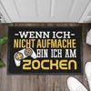 Trendation - Gamer Zocker Fußmatte Geschenk Wenn Ich Nicht Produktbild-Vorschau 2