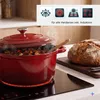 osoltus Brotback Schmortopf Set Gusseisen Topf 26cm 5,9 Produktbild-Vorschau 7