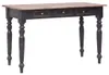 vidaXL Bureau met 3 lades, 117x57x75 cm, massief Productafbeelding-voorbeeld 3