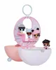 A toy playset with multiple dolls. Produktbild-Vorschau
