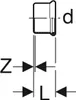 Geberit 34754 Mapress Kupfer Kappe (Gas) d22 Produktbild-Vorschau 5