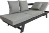 Garden Pleasure Loungesofa Donna hellgrau, anthrazit Produktbild-Vorschau 7