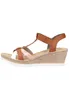 Rieker 61995-81 Schuhe Damen Plateau Keil Sandalen , Produktbild-Vorschau 9