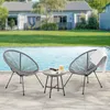 Juskys Balkonmöbel Set Ostana 3-teilig - Tisch & 2 Sessel - Produktbild-Vorschau 13