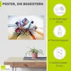 ARTland Poster Digitale abstrakte Malerei Größe: 120x80 cm Produktbild-Vorschau 2