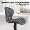 ALFORDSON Barhocker 2er Set, Höhenverstellbare Küchenhocker Produktbild-Vorschau 2