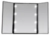 Specchio cosmetico pieghevole a tre ante UNIQ con luce LED, Anteprima dell’immagine prodotto 6