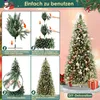 LARS360 Künstlicher Weihnachtsbaum 180 cm mit Holzständer, Produktbild-Vorschau 6