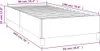 VidaXL 347299, Pink, 93 cm, 193 cm, 35 cm, 900 x 1900 mm, 1 Produktbild-Vorschau 7
