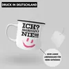 Trendation - Ich Aggressiv Nie Lustige Emaille Tasse mit Produktbild-Vorschau 3