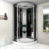 Dampfdusche Duschtempel Sauna Dusche Duschkabine D46-23T3 Produktbild-Vorschau 2