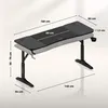 Huzaro Hero 4.6 Gaming Tisch – höhenverstellbar 160x60 cm, Produktbild-Vorschau 7