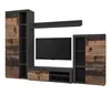 AX LIVING Spacoro Wohnwand grau modern Matera Oldwood 270 Produktbild-Vorschau 3
