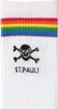 St. Pauli - Totenkopf Regenbogen, Tennissocken Produktbild-Vorschau 2