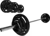 VirtuFit Olympische Halterset 90 kg mit 220 cm Stange und Produktbild-Vorschau 2