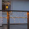 Złote sople świetlne - 12 metrów - 480 diod LED Podgląd zdjęcia produktu 14
