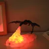 Noční světlo LED dobíjecí létající dračí lampa pro děti, Náhled obrázku produktu 6