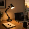 MasterLED Schreibtischlampe E27 8W 2700K Schwarz, Gelenkarm Produktbild-Vorschau 4