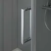 140x80 cm Eckdusche mit Schiebetür und Seitenwandanschlag Produktbild-Vorschau 9