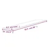 vidaXL Wandpaneele Holzoptik Braun PVC 2,06 m² Produktbild-Vorschau 8