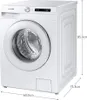 Samsung WW12T504DTW, Frontlader, 12 kg, B, 72 dB, 1400 RPM, Produktbild-Vorschau 8
