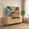 TV-Board 140 cm mit Steckdosen & USB, Lowboard für TVs bis Produktbild-Vorschau 4