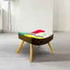 Patchwork Hocker Fußhocker in modernem Design Solum Produktbild-Vorschau 2