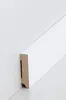 Sockelleiste MDF 13 x 58 Weiß RAL 9016 Foliert Fußleiste Produktbild-Vorschau 5
