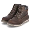 Dockers by Gerli Herren Leder Stiefel Dunkelbraun Produktbild-Vorschau 20