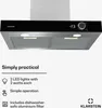 Klarstein AirNova - 60 cm nástenný digestor, prietok Náhľad obrázku produktu 6