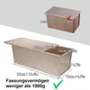 Toastbrot Backform mit Deckel,1000g Antihaft Brotform aus Produktbild-Vorschau 2