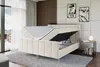 ALTDECOR Boxspringbett mit Silber Füßen, Matratze und Produktbild-Vorschau 8